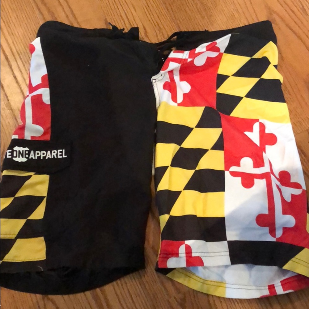 Maryland flag bathing suit